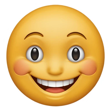 Smiley face mixed 🤗+😬 sticker