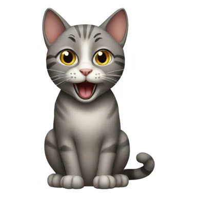 cat sing sticker