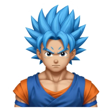 Goku super saiyan blue  sticker