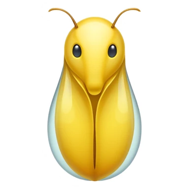  yellow chrysalis sticker