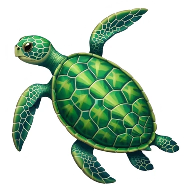 sea turtle sticker