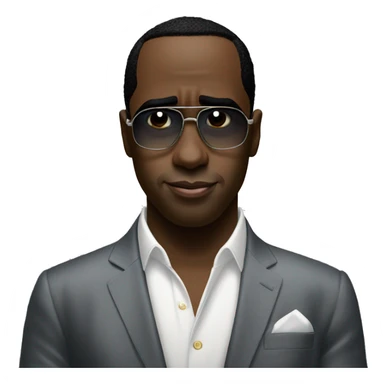 Sean Diddy Combs shhh sticker