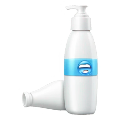 depilatory cream bottle sticker