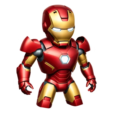 Iron Man superhero sticker