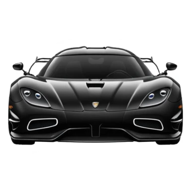 Koenigsegg shadow logo sticker