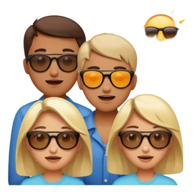 people effected by light sticker