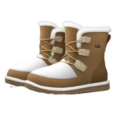 Ugg boots in snow sticker