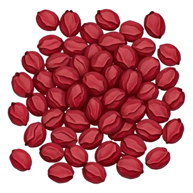 dehydrated cranberry sticker