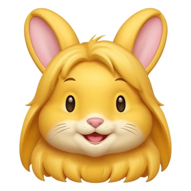 Honey Bunny from Looney Tunes with yellow fur sticker
