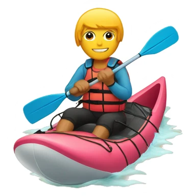 Kayaking sticker