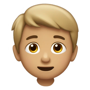 Niño moreno abrazando a osito  sticker