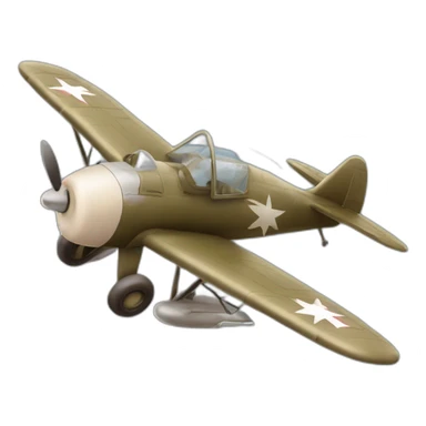 Avion de la première guerre mondiale piloté par un cochon sticker