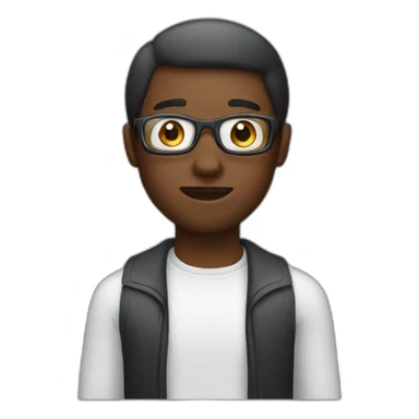 black-man-using-apple-vision-pro sticker