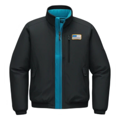 black-patagonia-jacket sticker