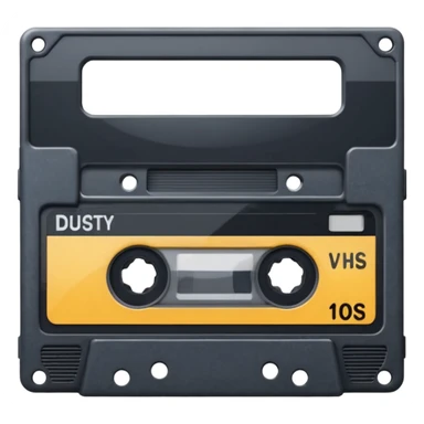 VHS sticker
