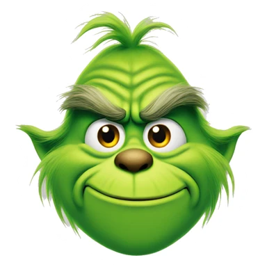 Grinch sticker