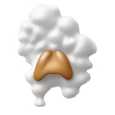 nose smelling sugar sticker