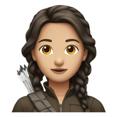 katniss everdeen sticker