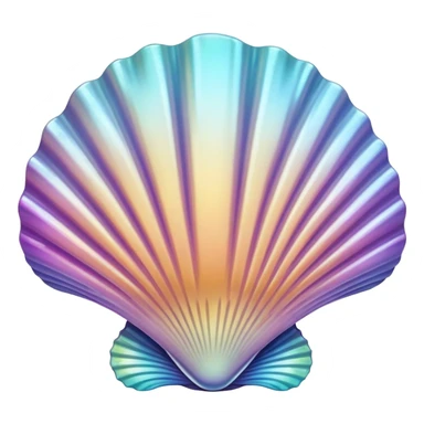 open scallop sticker