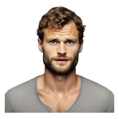 Photo Realistic Jamie Dornan sticker