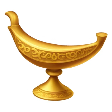 aladdin's lamp sticker