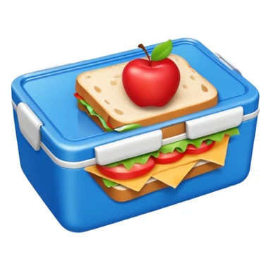 lunch box of kid sticker