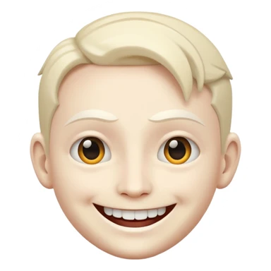 Gojo smiling creepy sticker