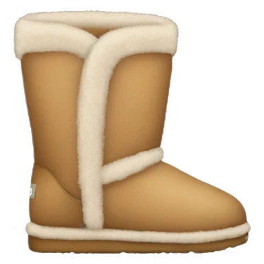 Aesthetic Uggs emoji sticker