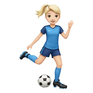 Cleat girl sticker
