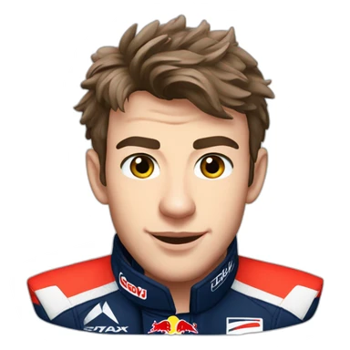 F1 driver Pierre Gasly  sticker