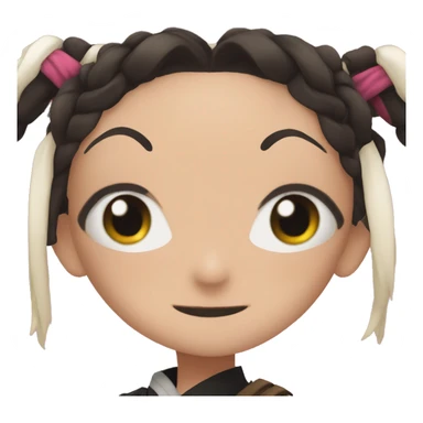 Nezuko from Demon Slayer sticker