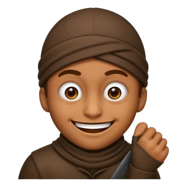 robber emoji sticker