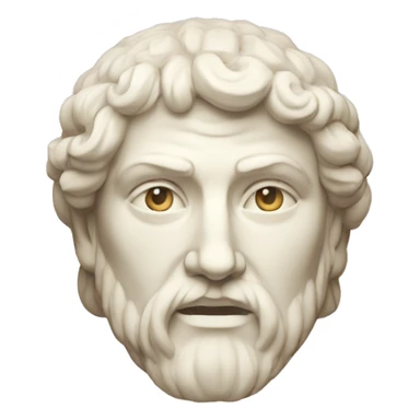 Ancient Greek, URL Icon, Off-white sticker