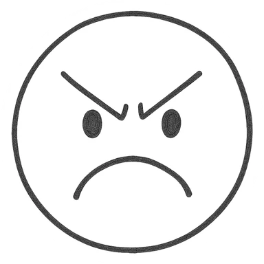 angry emoji sticker
