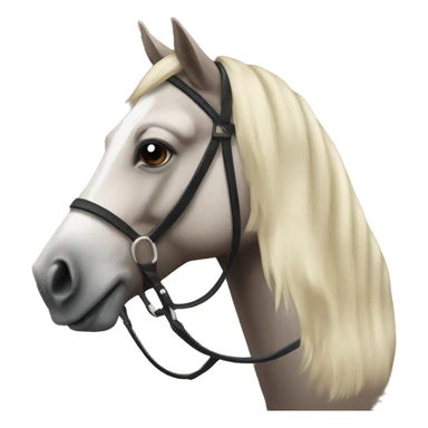 A horse on a horse sticker