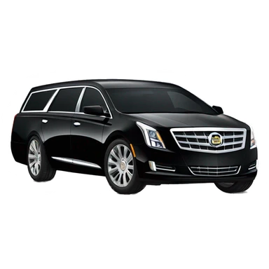 2013 Cadillac XTS hearse sticker