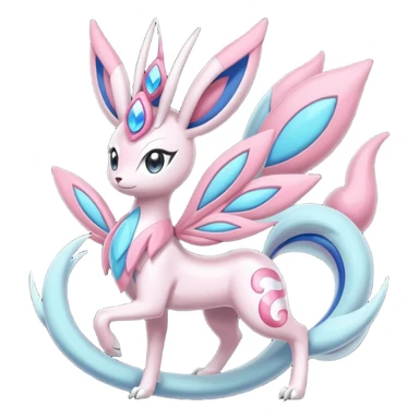 Palkia-Suicune-Sylveon-Cresselia-Meloetta-fusion  sticker
