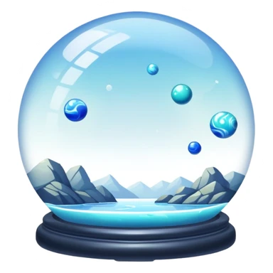 Epic divine marbles aesthetic-scenery- sticker