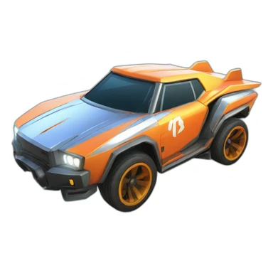 Rocket League car sticker