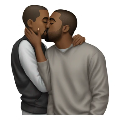 Kanye kissing Kanye kissing Kanye kissing Kanye  sticker