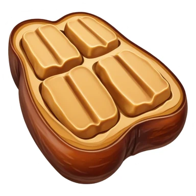 Dried Date filled with peanut butter sticker