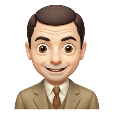 mr bean sticker