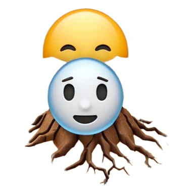 3D render of Drought Crack, miniature weather phenomenon, volumetric particle effects, parched brown earth ground texture, emoji style, isolated on white background --v 6.0. sticker