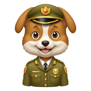 perrito repartidor de Rappi, emoji style, transparent background, smiling sticker