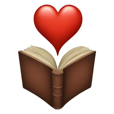 Read heart  sticker