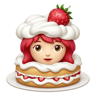 Strawberry shortcake sticker