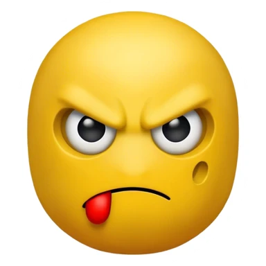 Packman angry  sticker