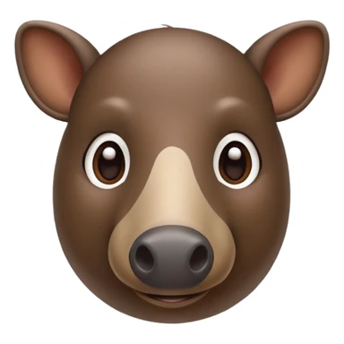 Tapir emoji sticker