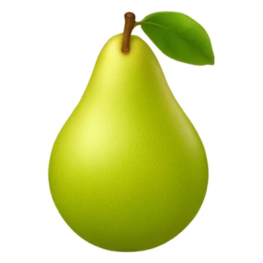 spherical pear sticker