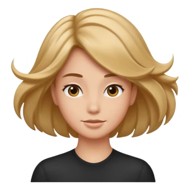 hair flip emoji sticker